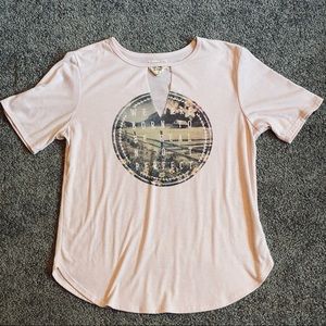 Cut-out Front Tshirt